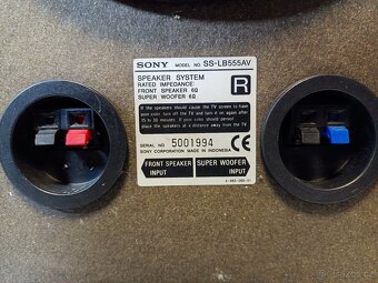 SONY reprobedny SS-LB555AV - 9