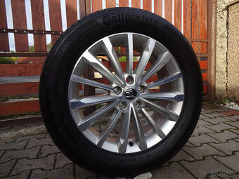 ZÁNOVNÍ LETNÍ ORIGINÁL ŠKODA 18" 5x112 pneu 235/55R18 - 9