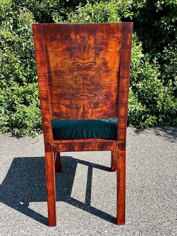 Jídelní stůl a jídelní židle retro po renovaci - 9