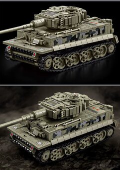 Stavebnice tank Tiger, kompatibilní s LEGO - 9