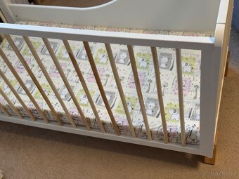 Postýlka KinderKraft LUNKY white - 9