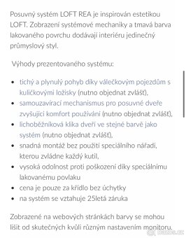 Posuvné dveře LOFT - DEKOR DUB - 9