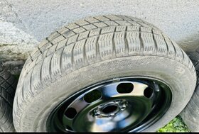 ZIMNÍ Škoda, Seat VW, kola 5x100 r15, pneu 185/60r15 Barum - 9