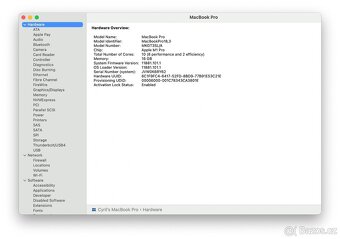 MacBook Pro 14” M1 Pro 2021 - výkonnější varianta - 9