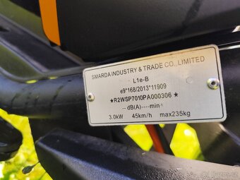 Elektrokoloběžka Leramotors SCOOTERS C7 plus 3000W - 9