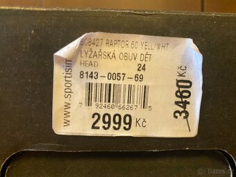 Juniorské sjezdové boty Head Raptor 60 - 9