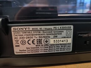 Gramofon Sony - 9