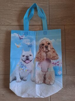 Vak na záda OXYBAG, dětský batoh, taška pejsci - 9