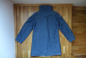 Dámská oboustranná bunda/kabát podzim/zima vel. L - 9