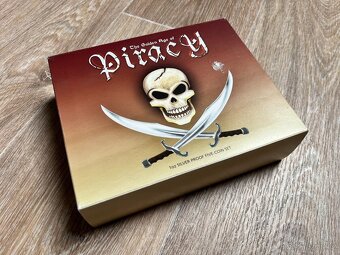Kolekce 5 stříbrných 1 Oz mincí Golden Age of Piracy (proof) - 9
