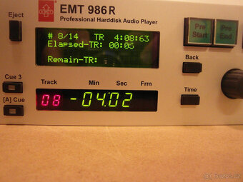 Profesionální CD přehrávač EMT 986 R - 9