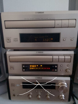 Tape deck Yamaha +Cd - 9