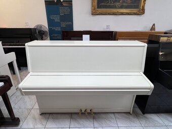 Bílé pianino Rosler po prvním majiteli, se zárukou REZERVACE - 9