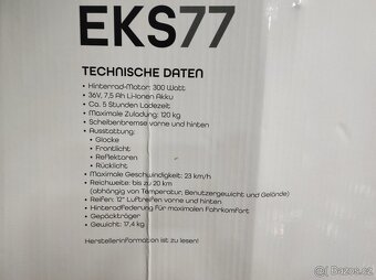 Elektrokoloběžka,elektroskútr-Doc Green EKS77-Nové - 9