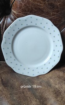 Retro porcelánové talíře - 9