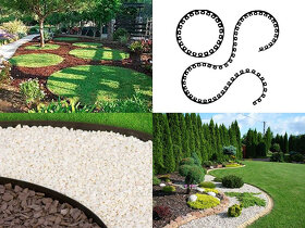 Neviditelný zahradní obrubník, Záhonový lem - 34 Kč/1m - 9