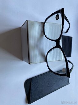 Jedinečné orig. sluneční brýle fialový odstín kov - 9