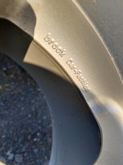 ALU kola Brock R16, 5x100, 9J 215/40, letní - 9