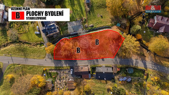 Prodej pozemku k bydlení, 1154 m², Staré Křečany - 9