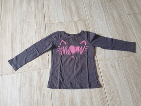 Dívčí trička s dlouhým rukávem vel.92 - 9