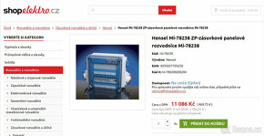 Hensel Mi-78238 stavební rozvaděč - zásuvková skříň - 9