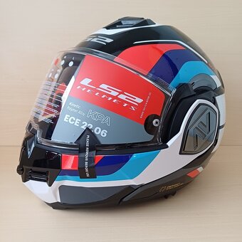 Silniční překlápěcí moto přilba LS2 Advant Codex - 9