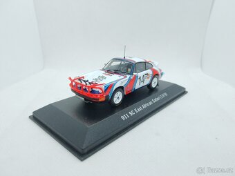 Modely 1/43 MINICHAMPS 3X PORSCHE HISTORICKÁ OFFROAD SADA - 9