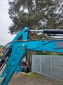 bagr, minibagr, motor Kubota , 3,8 tuny - 9