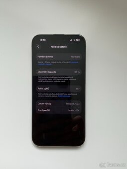 Iphone 15 Pro 128gb Natural Titanium záruka - 9