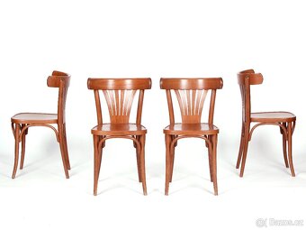 Populární bukové židle TON, 10 kusů. - 9