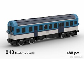 Lego vlaky - návody českých vozidel - 9
