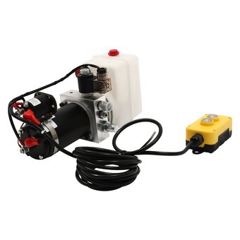 Hydraulické čerpadlo pro sklápěcí přívěs 12V - 9