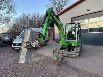 Terex TC48 2014 Minibagr 5T Powertilt + 2x Lžíce - 9