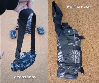 Velký taktický molle batoh 55 L - 9