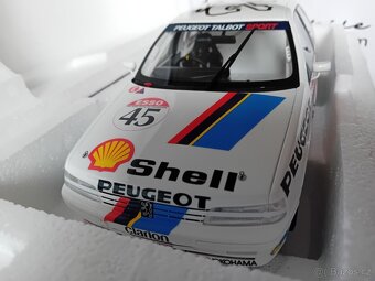 Peugeot 405 MI16 a Audi Quattro Sport 1:18 Ottomobile - 9