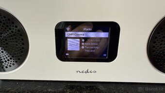Nedis RDIN2500WT internetové radio, DAB+, FM, BT, hodiny - 9
