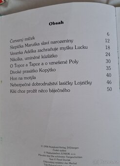 Říkanky, různé dětské pohádky...Modrý zajíček, Zvonilka atd. - 9