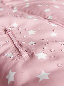 ☘️ Dívčí HVĚZDIČKOVÁ KOMBINÉZA zimní overal světlý vel. 98 - 9