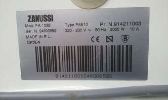 Pračka Zanussi-Aquacycle FA 1032 - 9