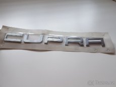Znak, logo, nápis, emblém mřížky chladiče SEAT Leon 1P R - 9