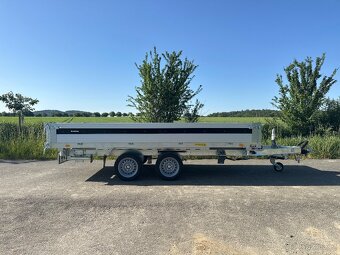 Přívěsný vozík sklápěč 3 stranný 325x180cm 3500kg DOPRAVA - 9