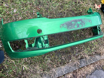 Predni naraznik skoda rapid zeleny - 9