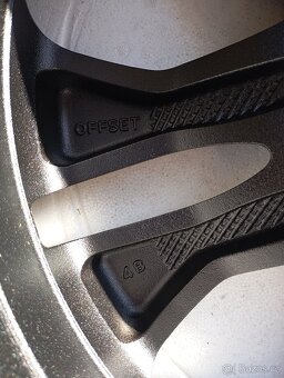 Originální alu kola Subaru 5x100 r17 - 9