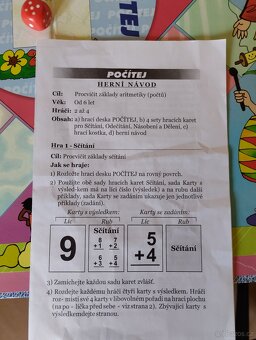 Stolní hra Počítej - 9