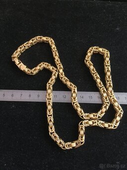 TOP-Zlatý řetízek 18K Žluté plné zlato 750/1000 - 9