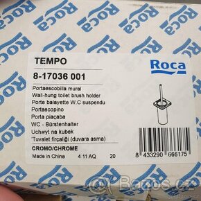 Roca Tempo 8-17036 001 - nástěnný držák WC kartáče - 9
