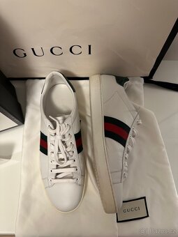 GUCCI Ace leather low trainers - 9