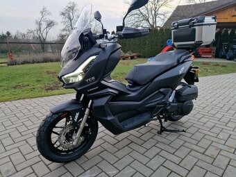 Skútr Linhai Buck 125 ABS ADV - nový, záruka 5 let - 9