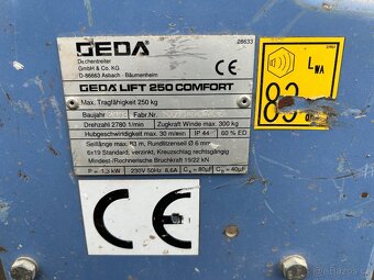 Stavební výtah GEDA LIFT 250 COMFORT - 9