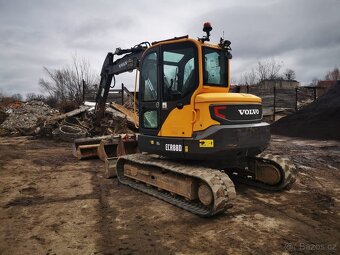 Minibagr bagr Volvo ecr88.ne jcb bobcat kubota - 9